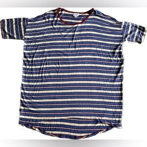 LuLaRoe Striped Irma Shirt